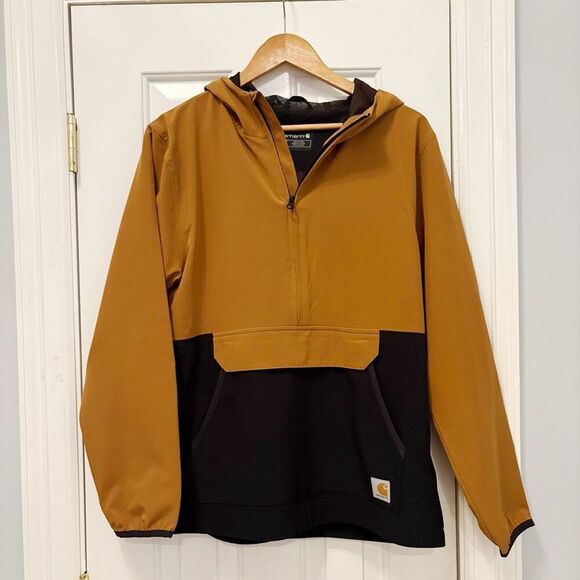 NWOT CARHARTT Rain Defender Packable Anorak Pullover Jacket Boys Size XL (18-20) - Picture 1 of 5